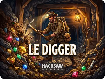 Le Digger - Hacksaw Gaming - Jouer sur Rockstar Casino