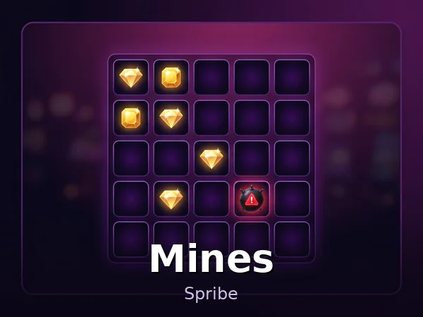 Mines - Spribe - Jouer sur Rockstar Casino