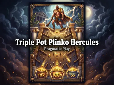 Triple Pot Plinko Hercules - Hacksaw Gaming - Jouer sur Rockstar Casino